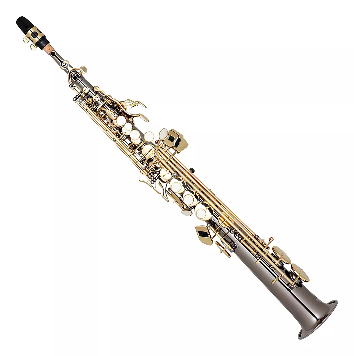 Saxofone Soprano Eagle Sp502 Black Ônix